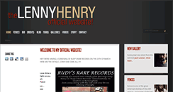 Desktop Screenshot of lennyhenry.net