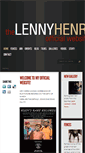 Mobile Screenshot of lennyhenry.net